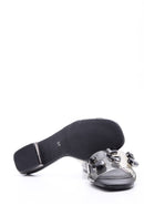 Women's Stone Transparent Slippers | Derimod