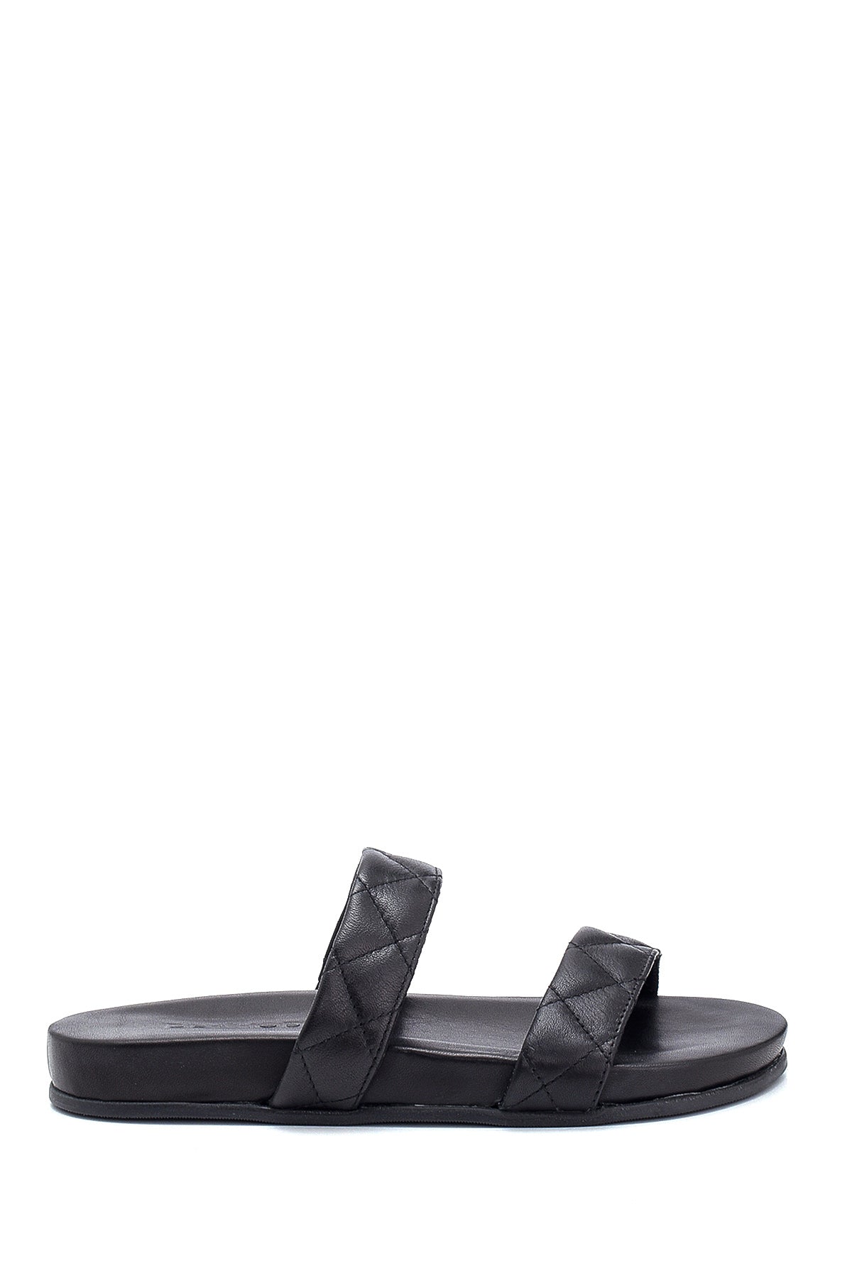 Women's Quilted Leather Slippers 21SFD2801KP | Derimod