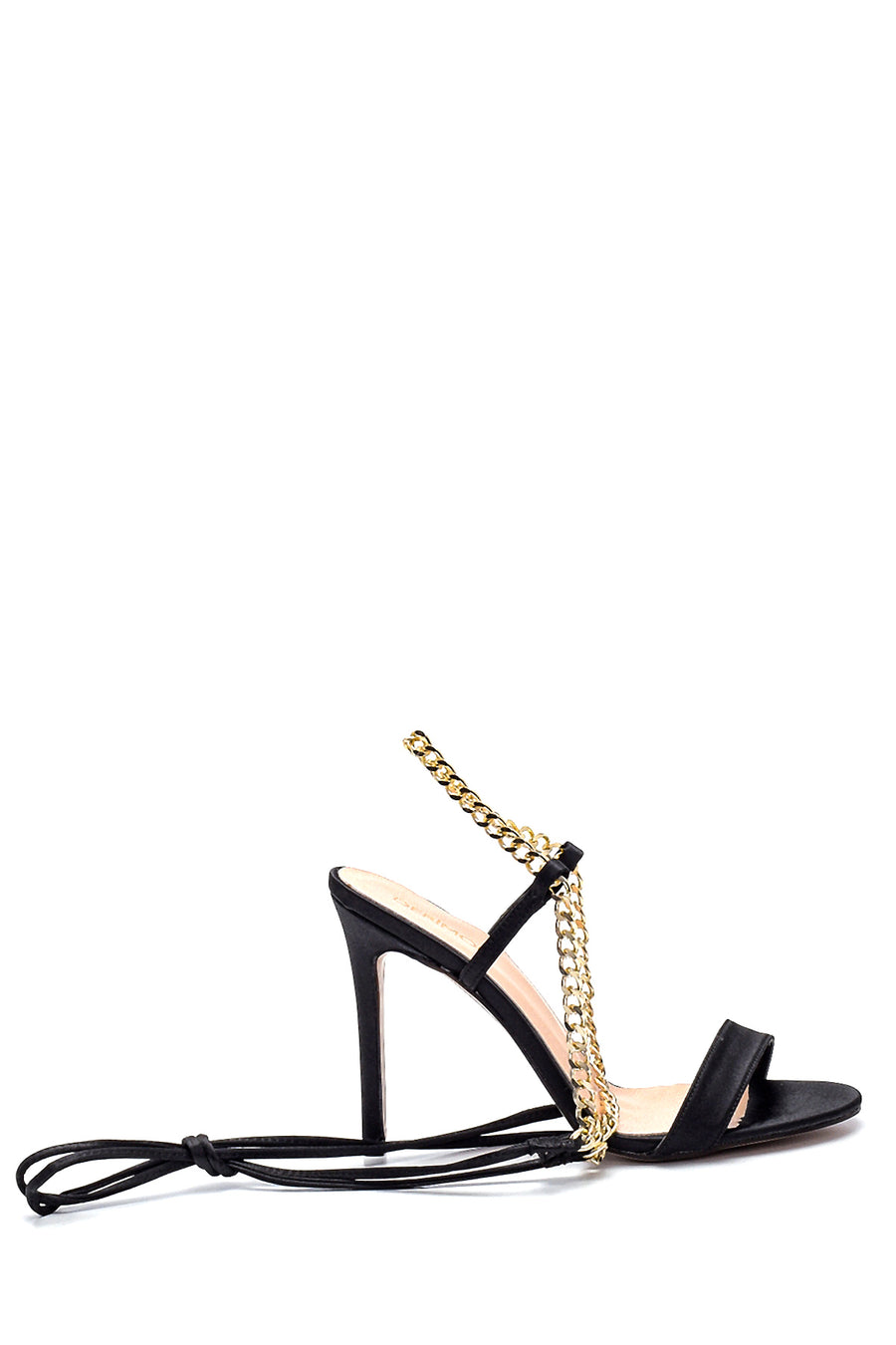 Women's Derimod X Whenever Company String Heeled Sandals 21WFD59016F | Derimod