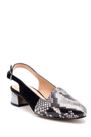 Women's Snakeskin Detailed Shoes | Derimod