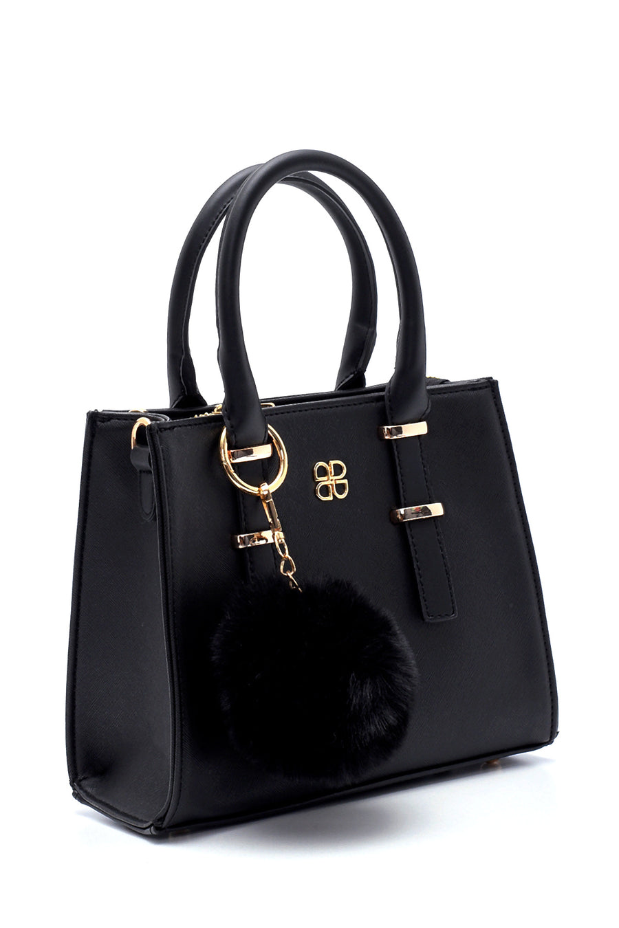 Women's Pompom Detailed Handbag