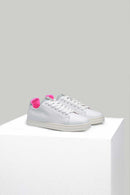 White Women's Leather Sneaker | Derimod