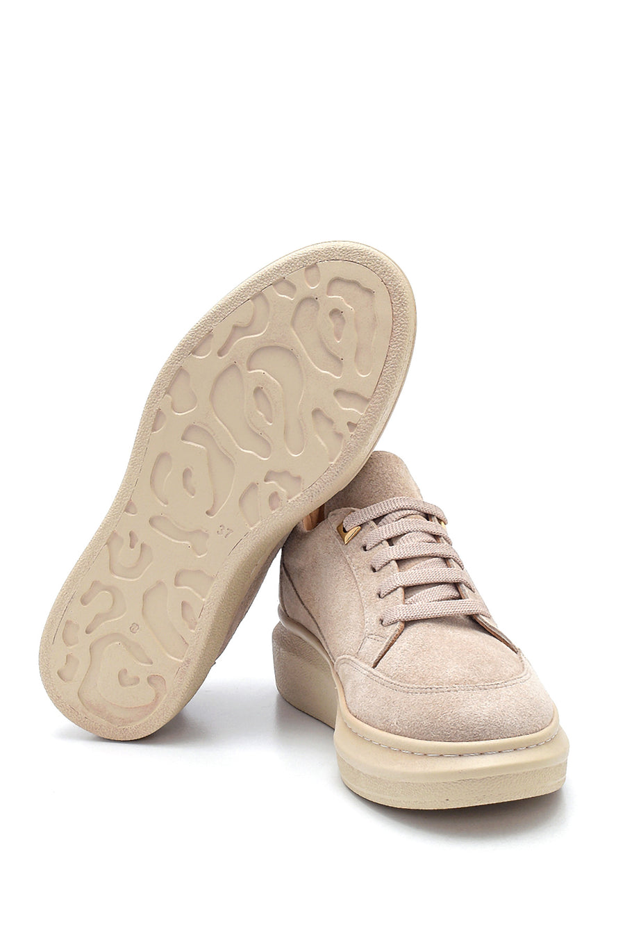 Women's Leather Suede Sneaker