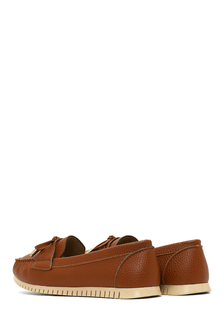 Kadın Taba Tokalı Loafer