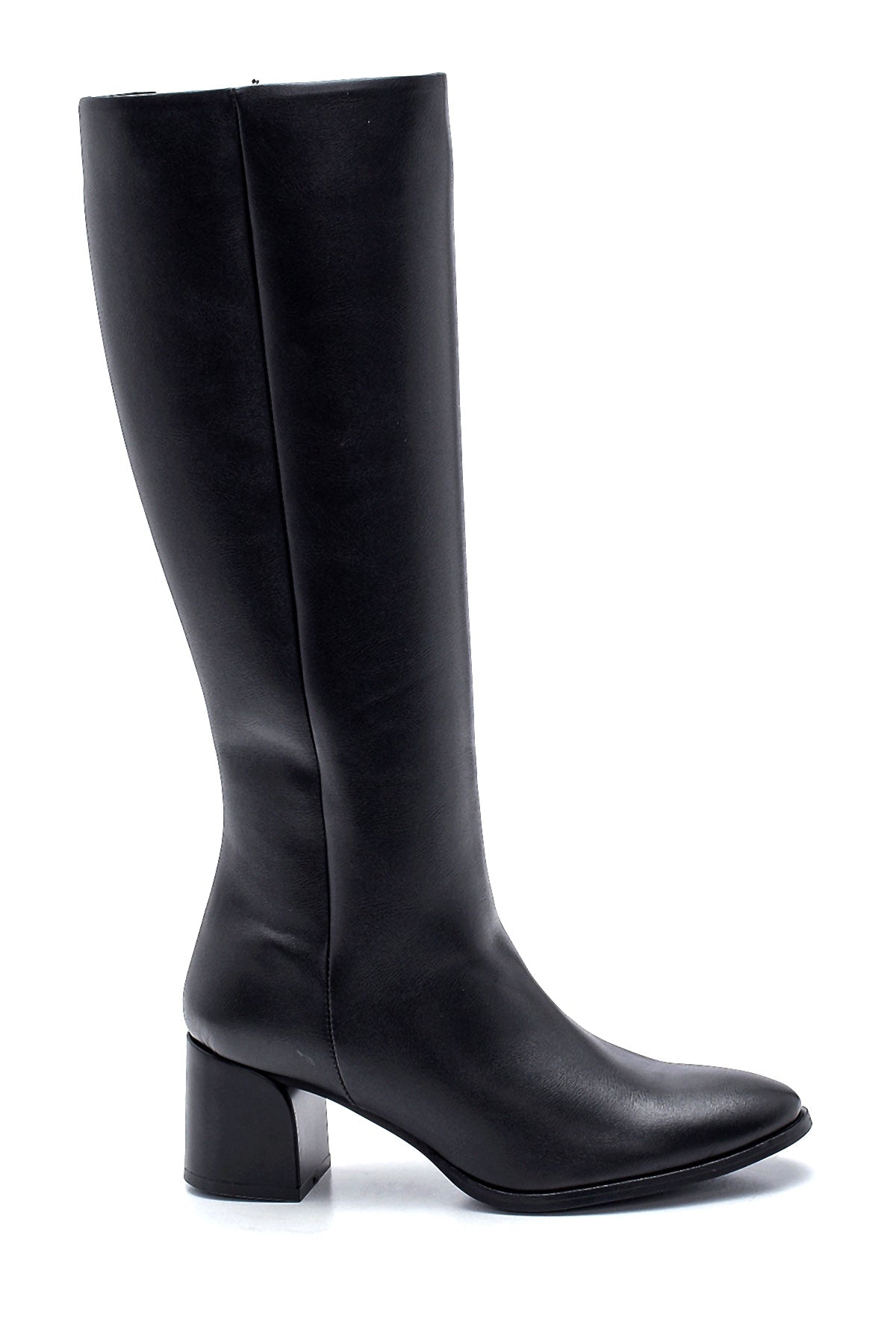 Women's Black Classic Heeled Boots 20WFE195018 | Derimod