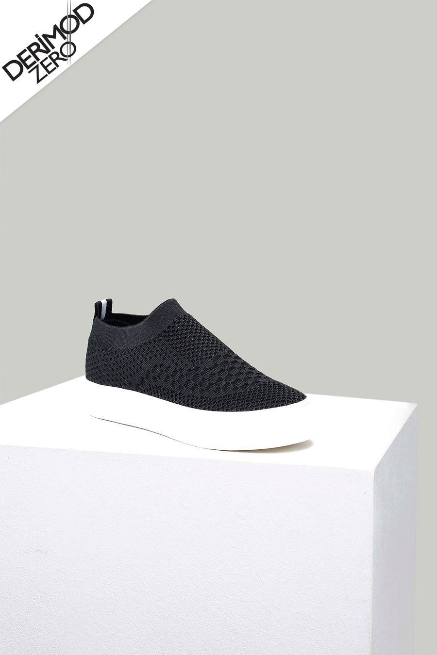 Black Fabric Women's Shoes
