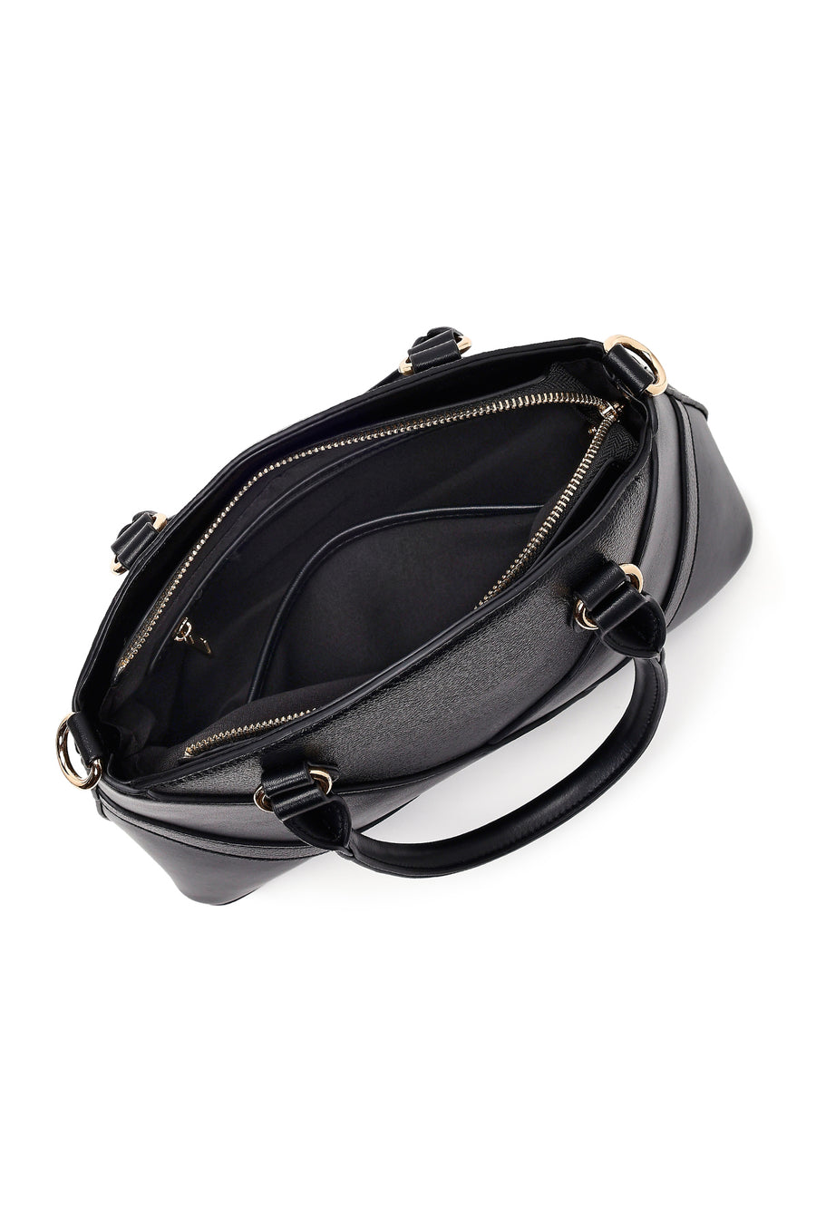 Women's Black Long Strap Accessory Handbag