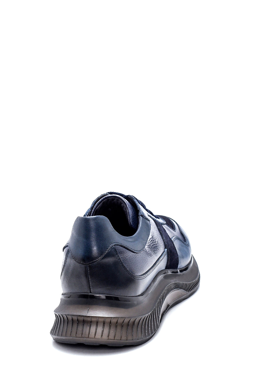 Erkek Deri Süet Detaylı Sneaker