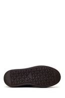 Male Brown Lace-up Thick-soled Nubuck Leather Sneaker | Derimod
