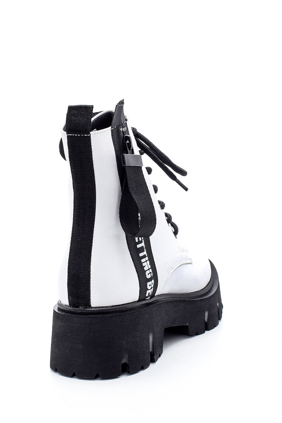 Women's Thick Sole Zipper Detailed Boots