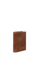 Men's Tan Leather Wallet | Derimod