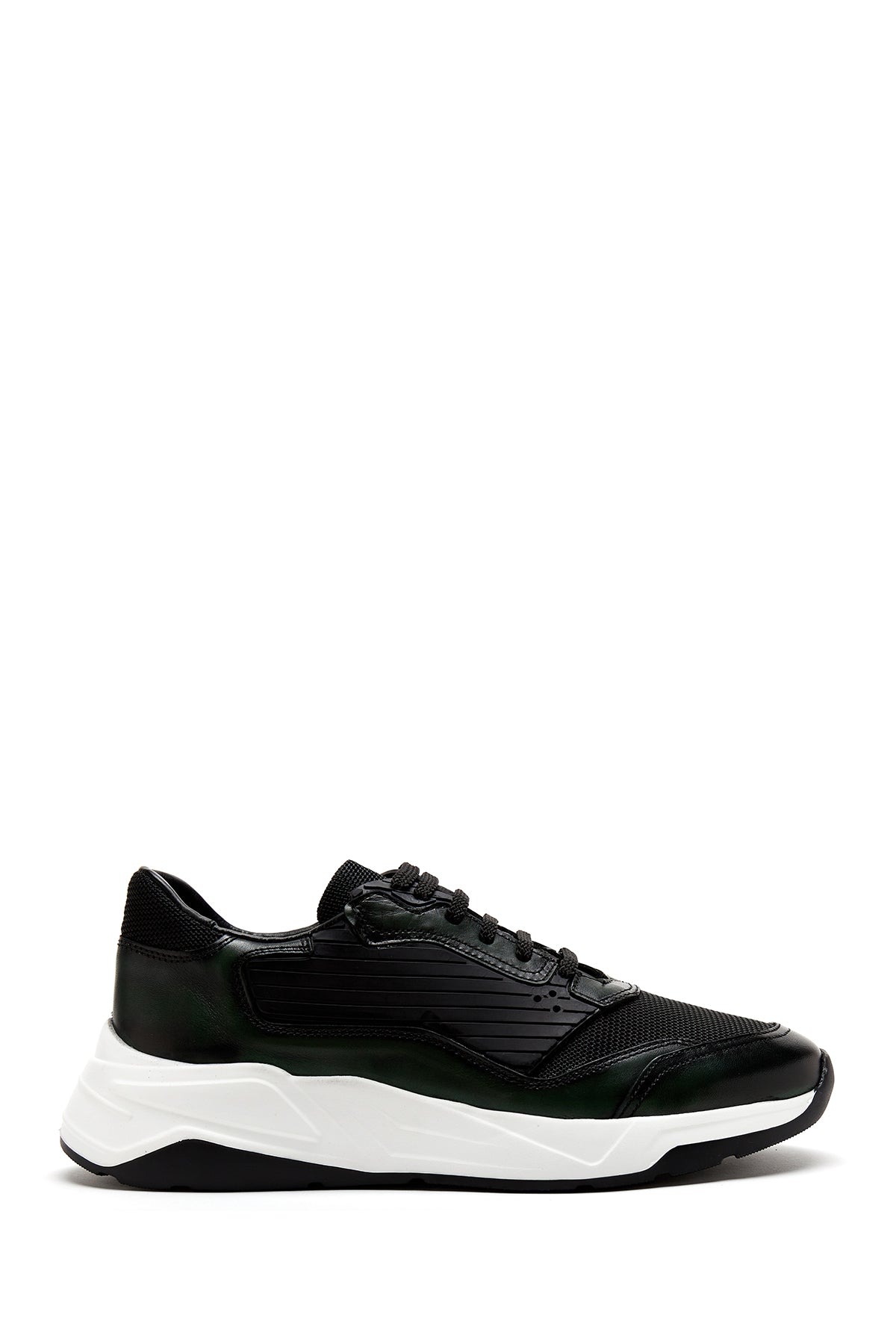 Men's Green Leather Sneaker 22SFD615314 | Derimod
