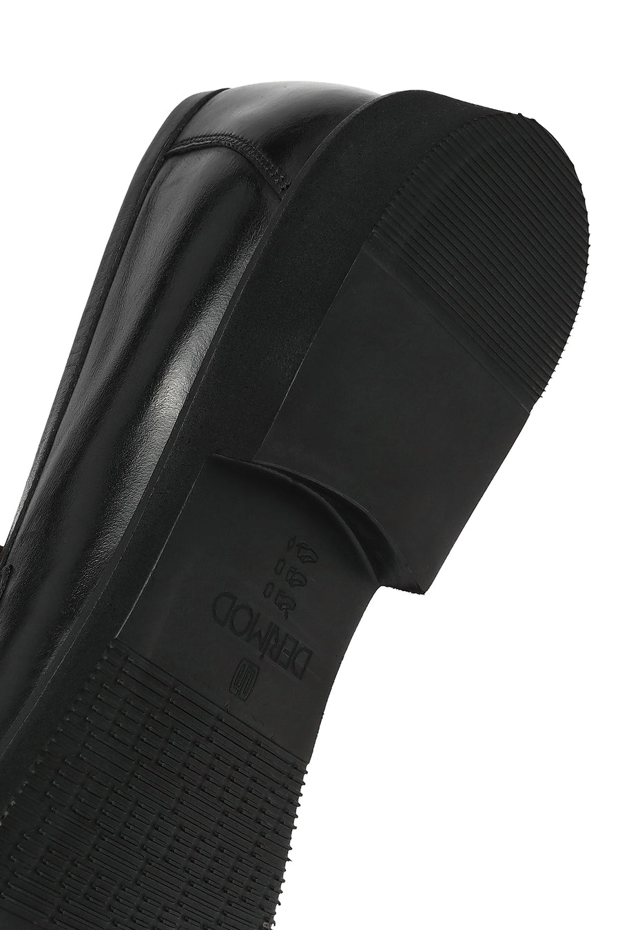 Erkek Siyah Deri Klasik Loafer