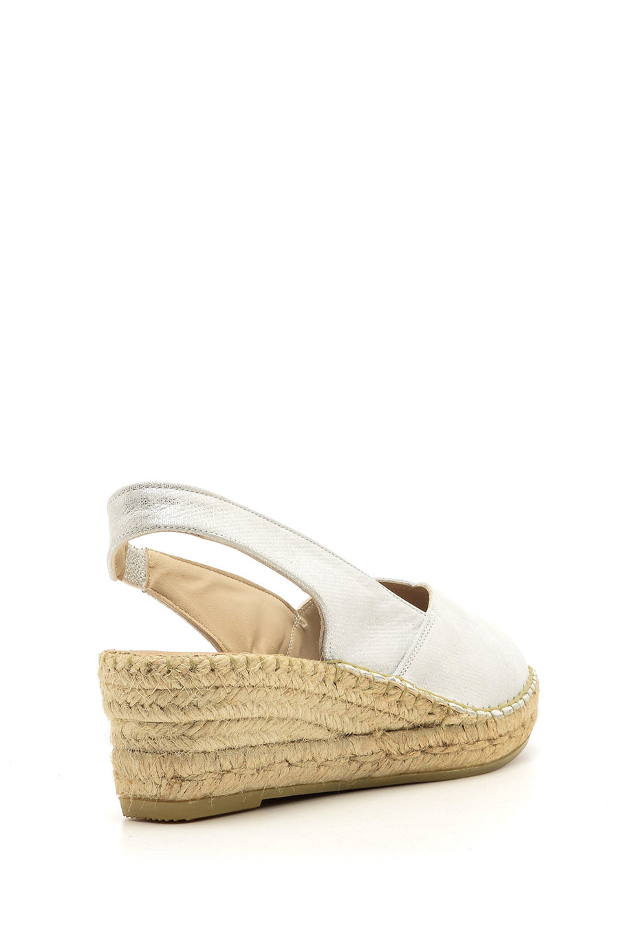 Women's Wedge Heeled Open Toe Espadrille Shoes