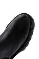 Woman Siyah Leather Chelsea Bot | Derimod
