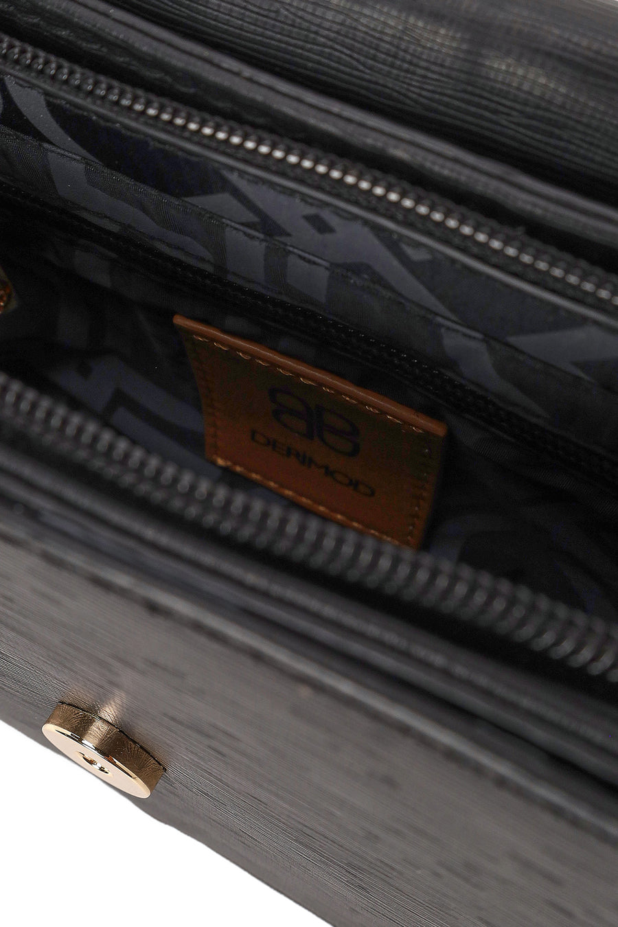Kadın Siyah Uzun Askılı Örgü Çapraz Çanta