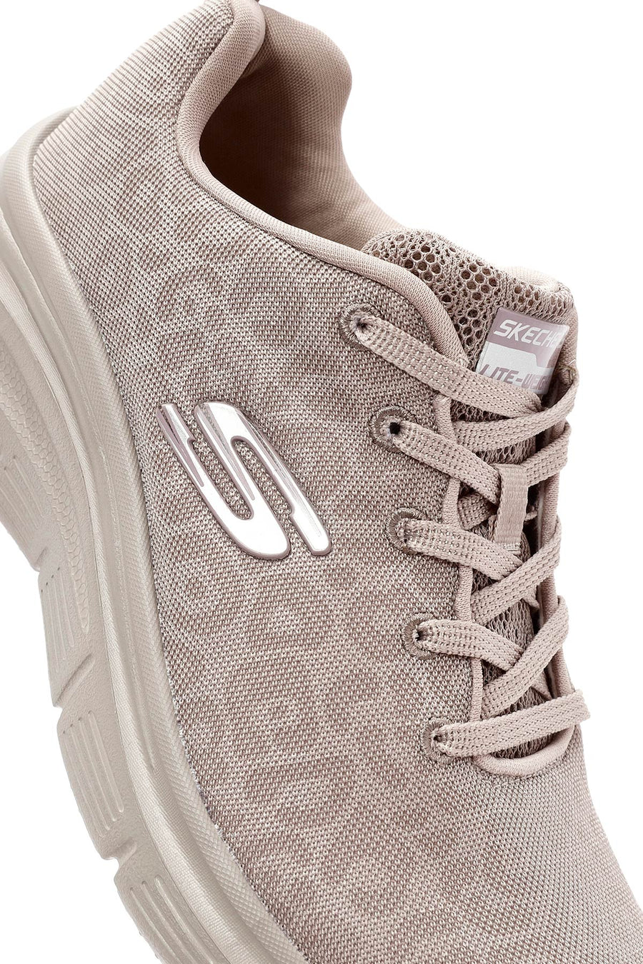Skechers Women's White Uno Court Lace-Up Chunky Sole Leather Sneakers