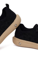 Derimod Zero Male Black Lace-Up Fabric Sneaker | Derimod