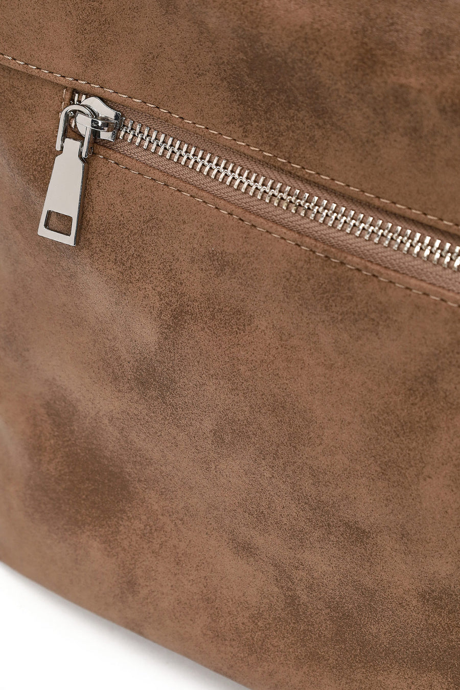 Woman Mink Long-Strap Shoulder Bag