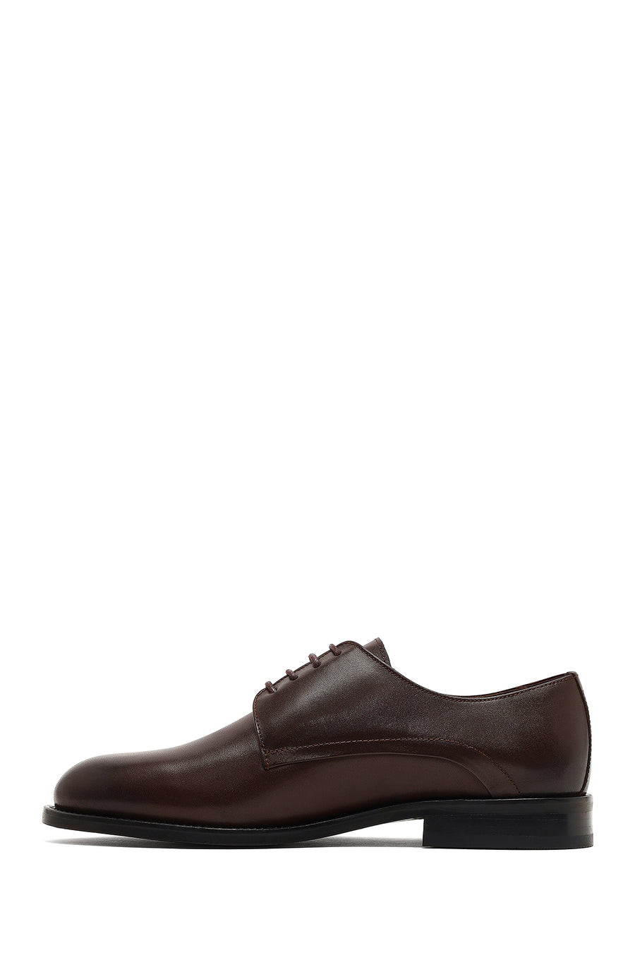 Men's Brown Lace-Up Leather Classic Shoe