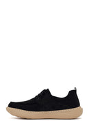 Derimod Zero Male Black Lace-Up Fabric Sneaker | Derimod