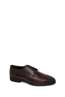 Male Brown Lace-Up Leather Casual Shoes | Derimod