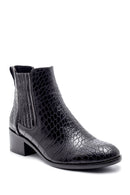 Women's Crocodile Pattern Boots | Derimod