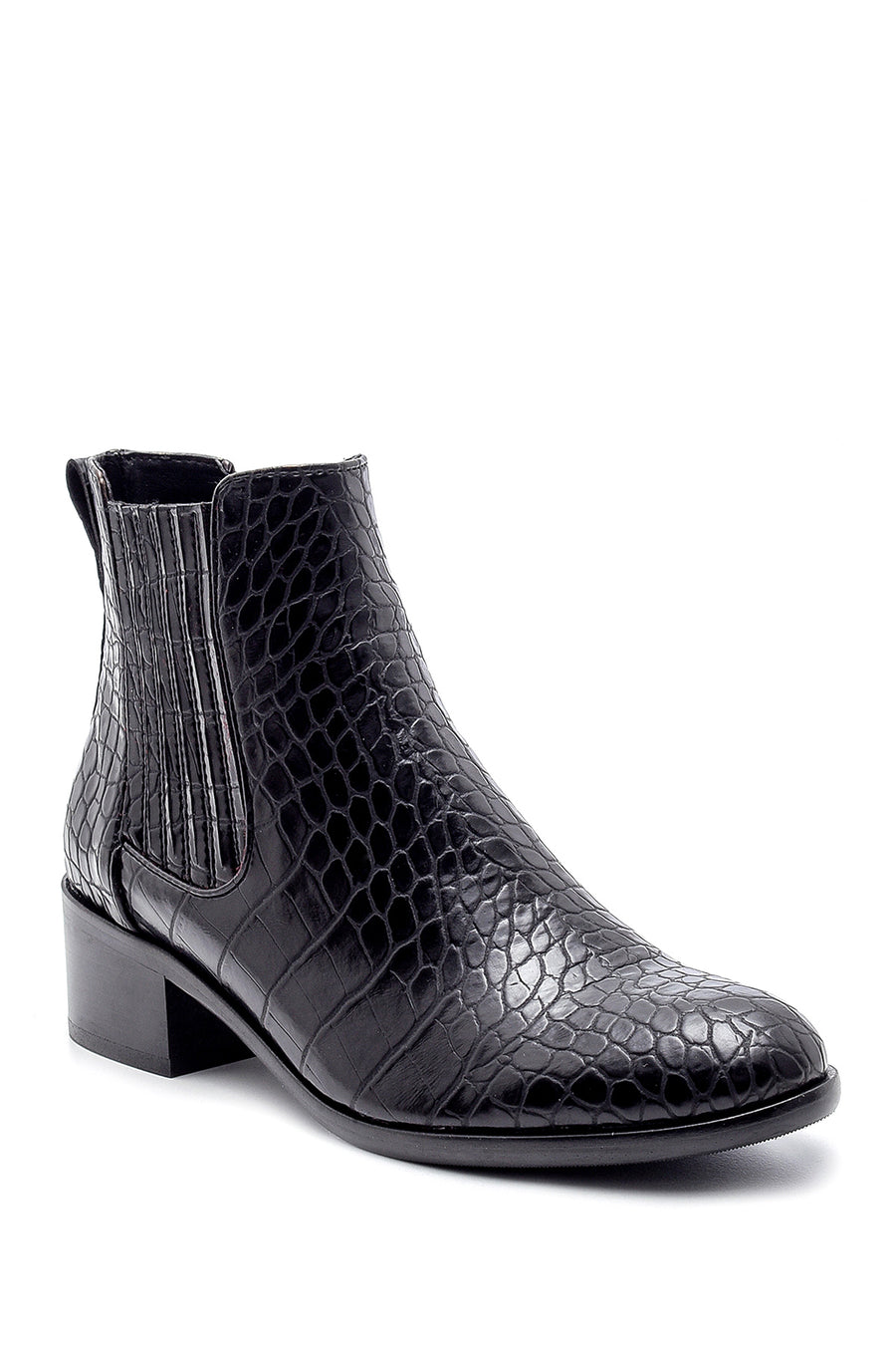 Women's Crocodile Pattern Boots
