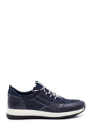 Men's Leather Nubuck Sneaker | Derimod