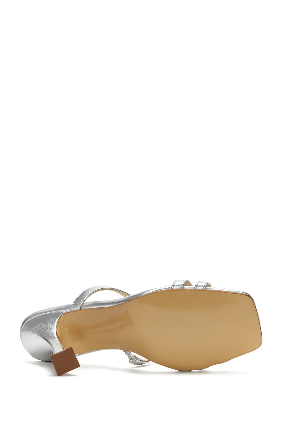 Women's Silver Hologram Derimod X Whenever Company Heeled Slippers