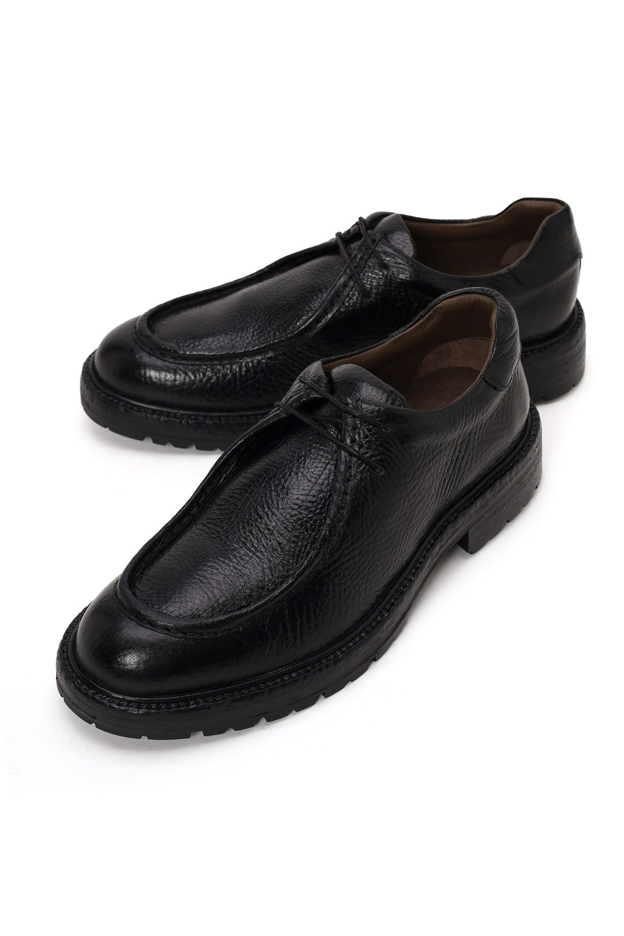Derimod Black Male Black Lace-up Leather Casual Shoes