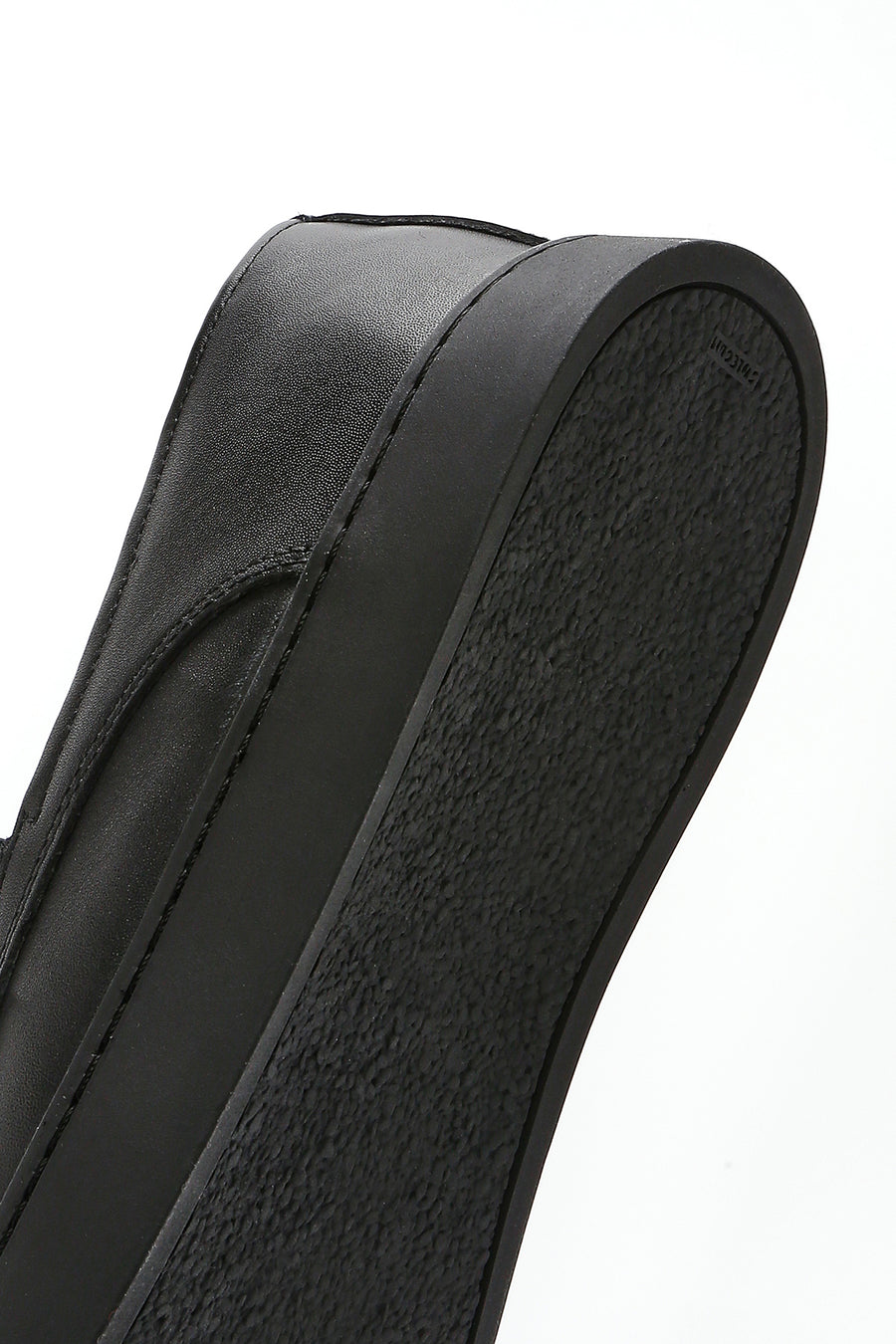 Erkek Siyah Deri Casual Loafer