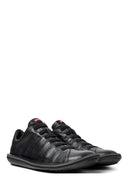 Camper Men's Black Beetle Trek Leather Shoes | Derimod