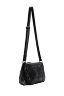 Women's Black Quilted Crossbody Bag | Derimod