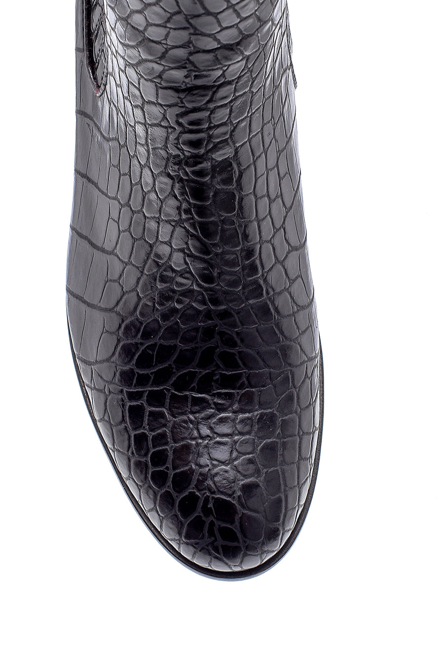 Women's Crocodile Pattern Boots
