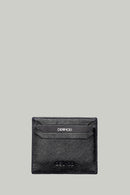 Men's Navy Blue Leather Card Holder | Derimod