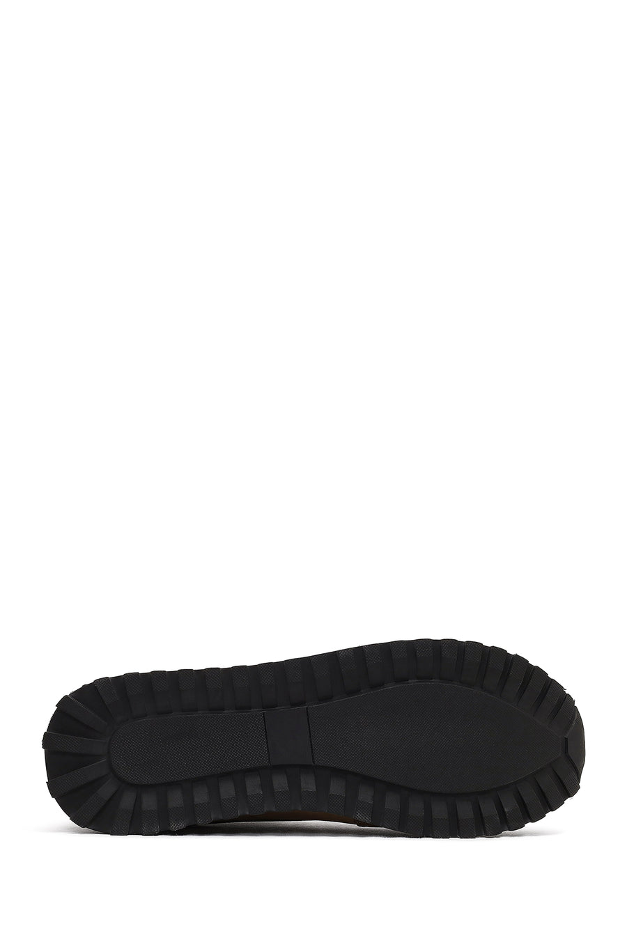 Men Mink Lace-Up Thick Sole Nubuck Leather Casual Sneaker