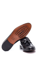 Erkek Siyah Deri Klasik Loafer | Derimod