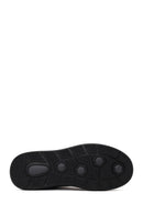 Erkek Gri Bağcıklı Kalın Tabanlı Deri Sneaker | Derimod