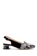Women's Snakeskin Detailed Shoes | Derimod