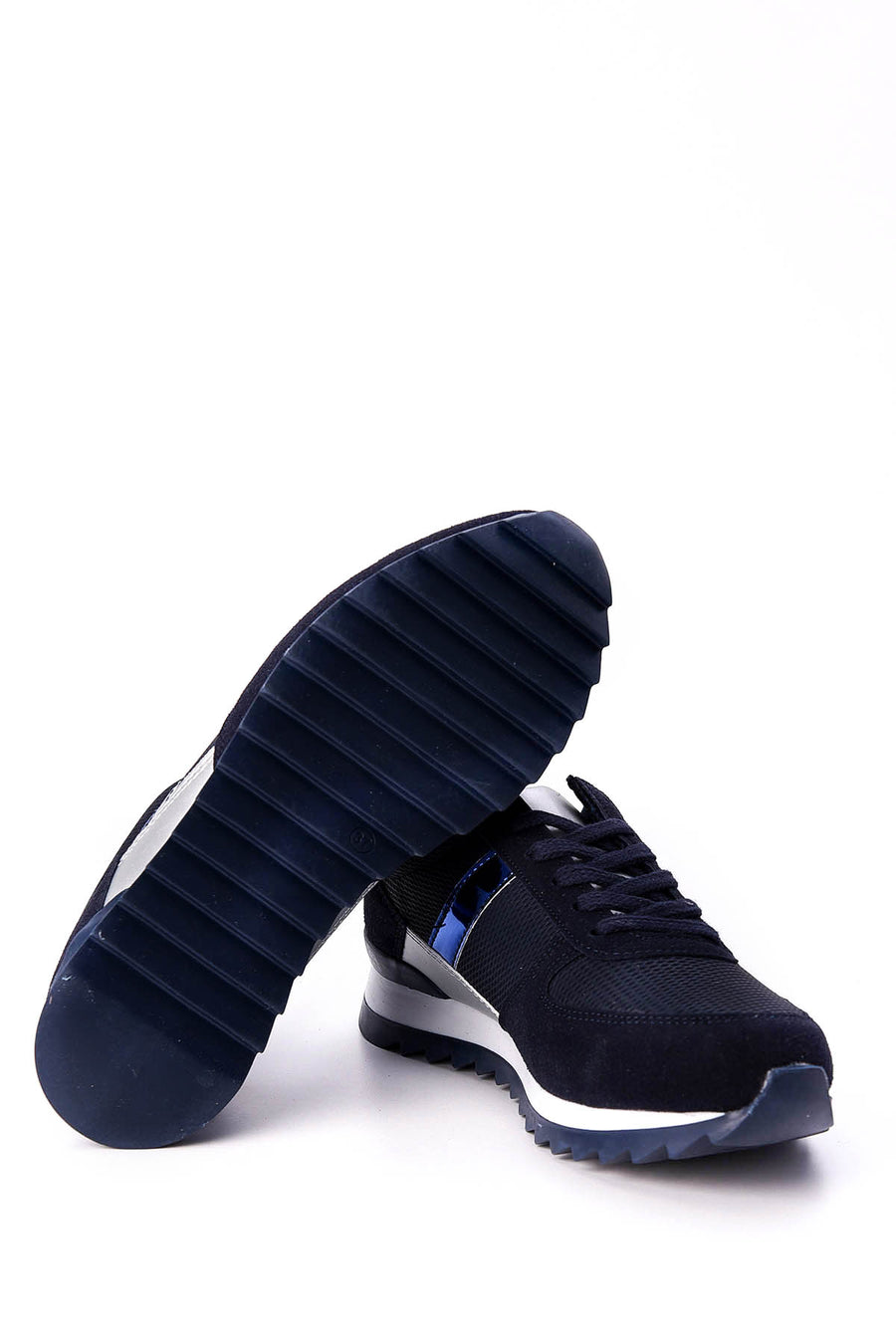 Women's Suede Detailed Sneaker