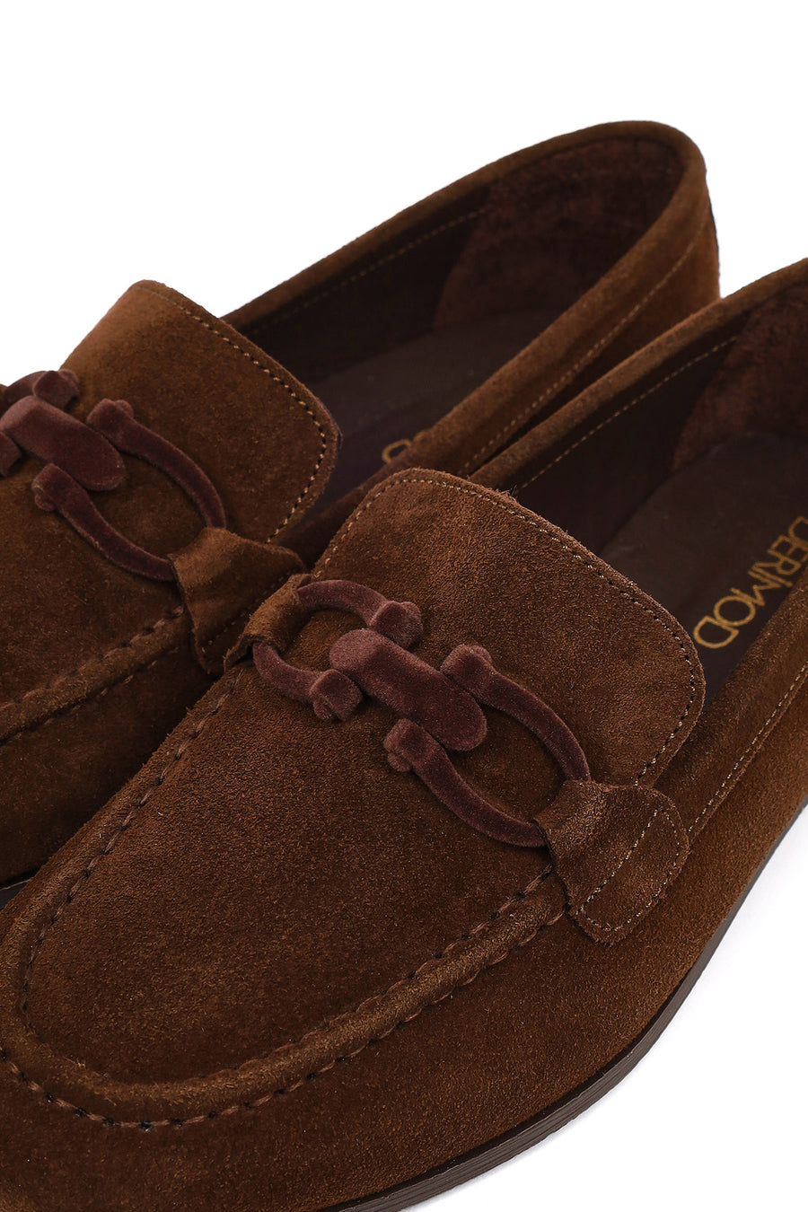 Women's Brown Suede Leather Loafer