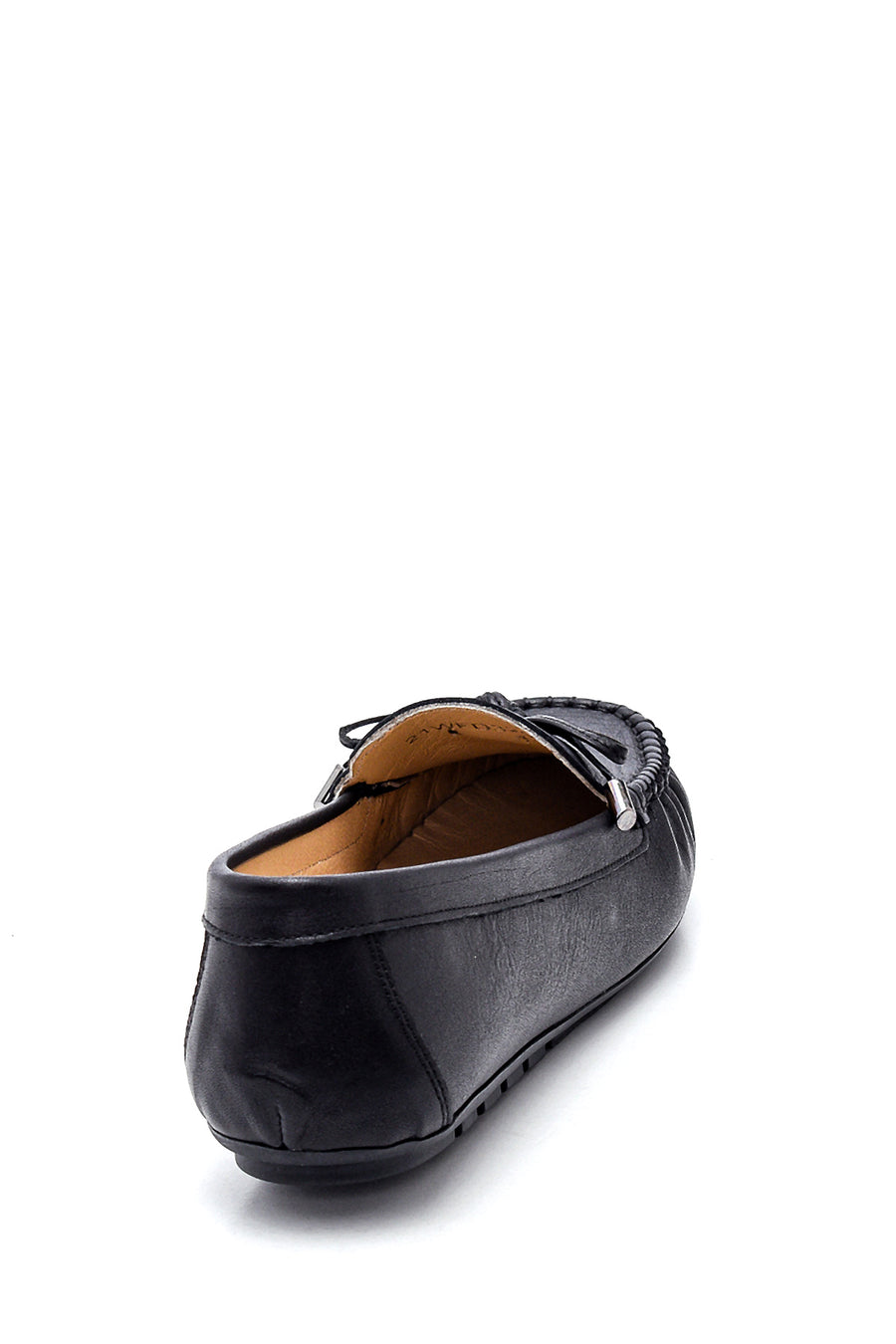Kadın Deri Fiyonklu Loafer