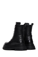 Women's Black Leather Boots | Derimod