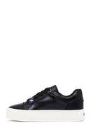 Woman Black Lace-Up Chunky Sneaker | Derimod