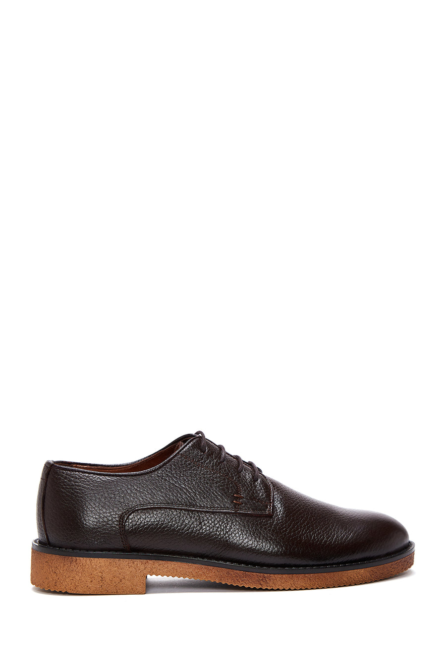 Men's Brown Leather Casual Shoes 22WFD6860FT | Derimod