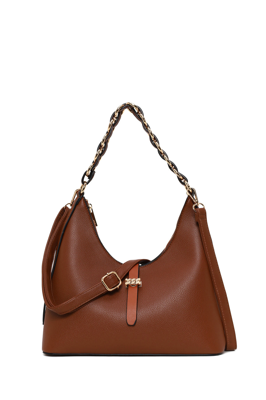 Woman Brown Long-Strap Shoulder Bag 26SBD267518 | Derimod