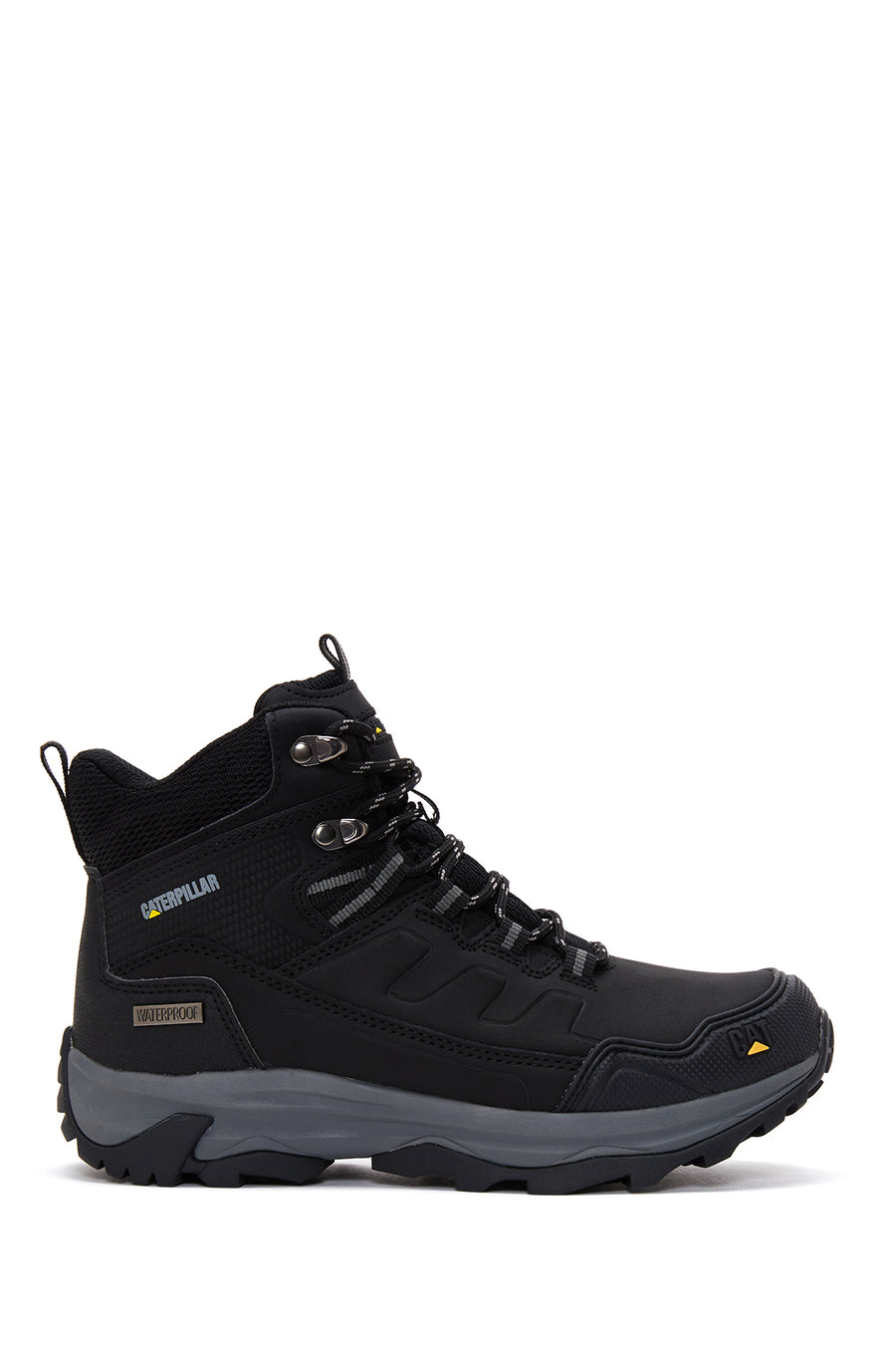 Caterpillar Women's Black Leather Waterproof Outdoor Boots 011G100007 | Derimod