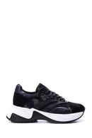 Erkek Yüksek Tabanlı Deri Sneaker | Derimod