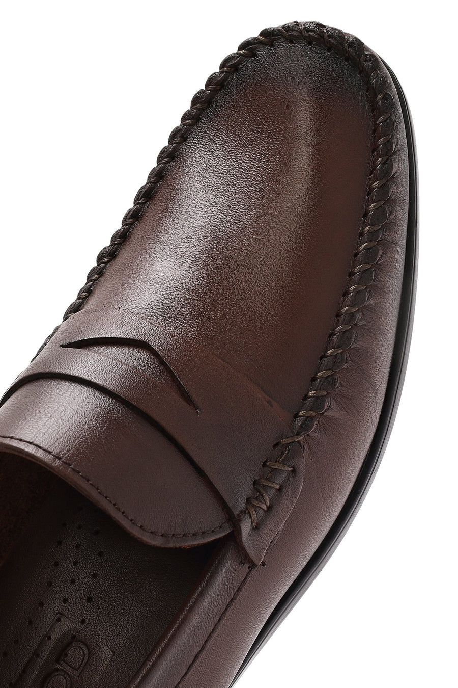 Men's Brown Leather Casual Loafer